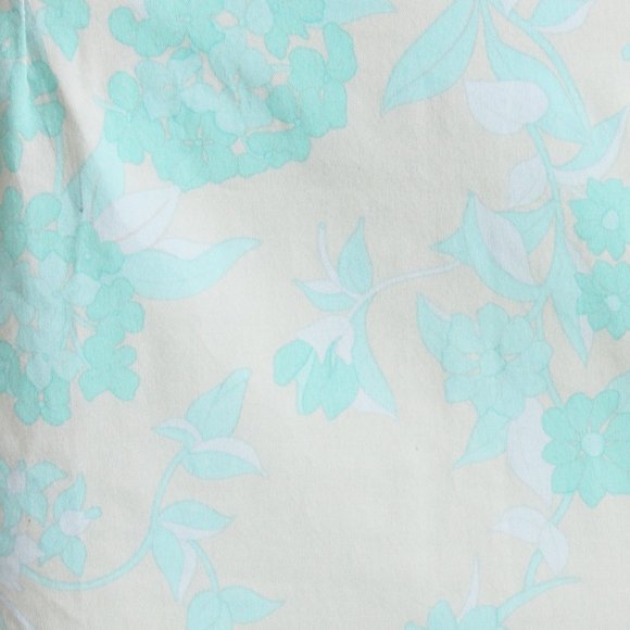 Averardo Bessi Pencil Skirt Floral Cotton Blend Stretch Size 8 - Picture 4 of 7